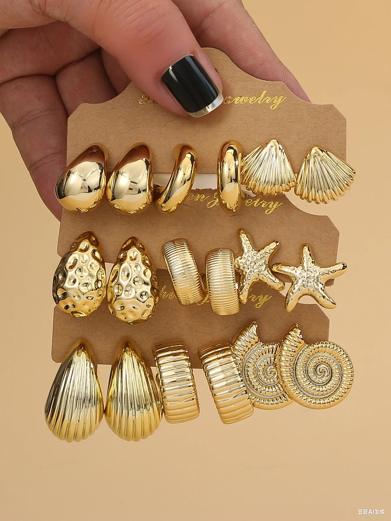 Ocean Wave Hoops